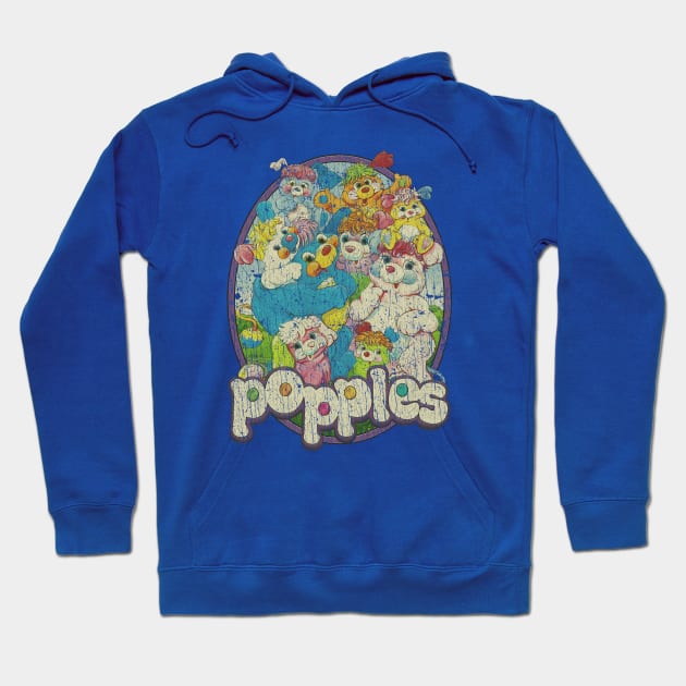 80s toys: Popples Friendship Crew 1986 Hoodie by JCD666